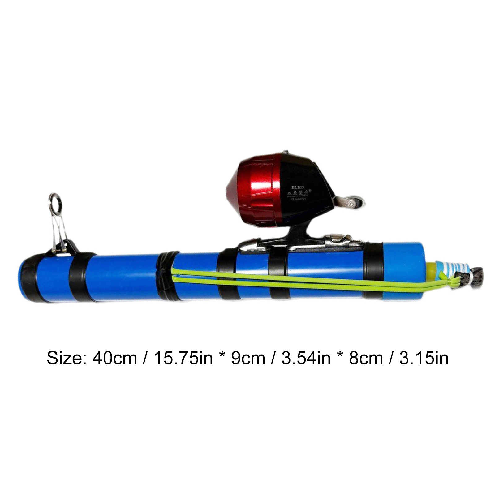 Lure Launcher Fishings Tool Reusable Compact Fishing Rod Holder Fish Bait Launching Equipment for Bass Trout Catfish Saltwater: WHITE