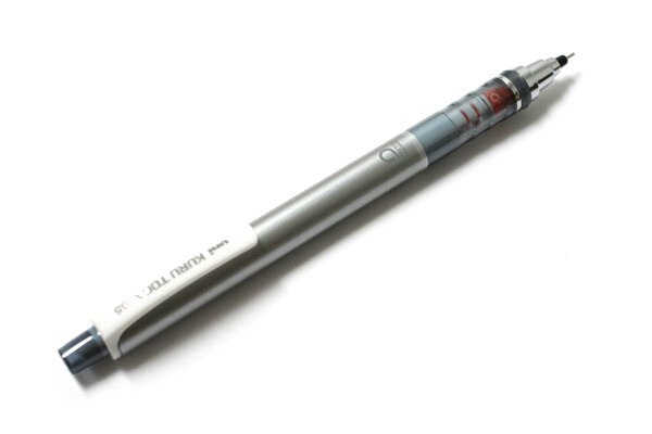 2 stk / lot uni m5-450 kontinuerlig blyblyant kuru / toga skrivning automatisk roterende bly studerende automatisk blyant 0.5mm: Som billede 3