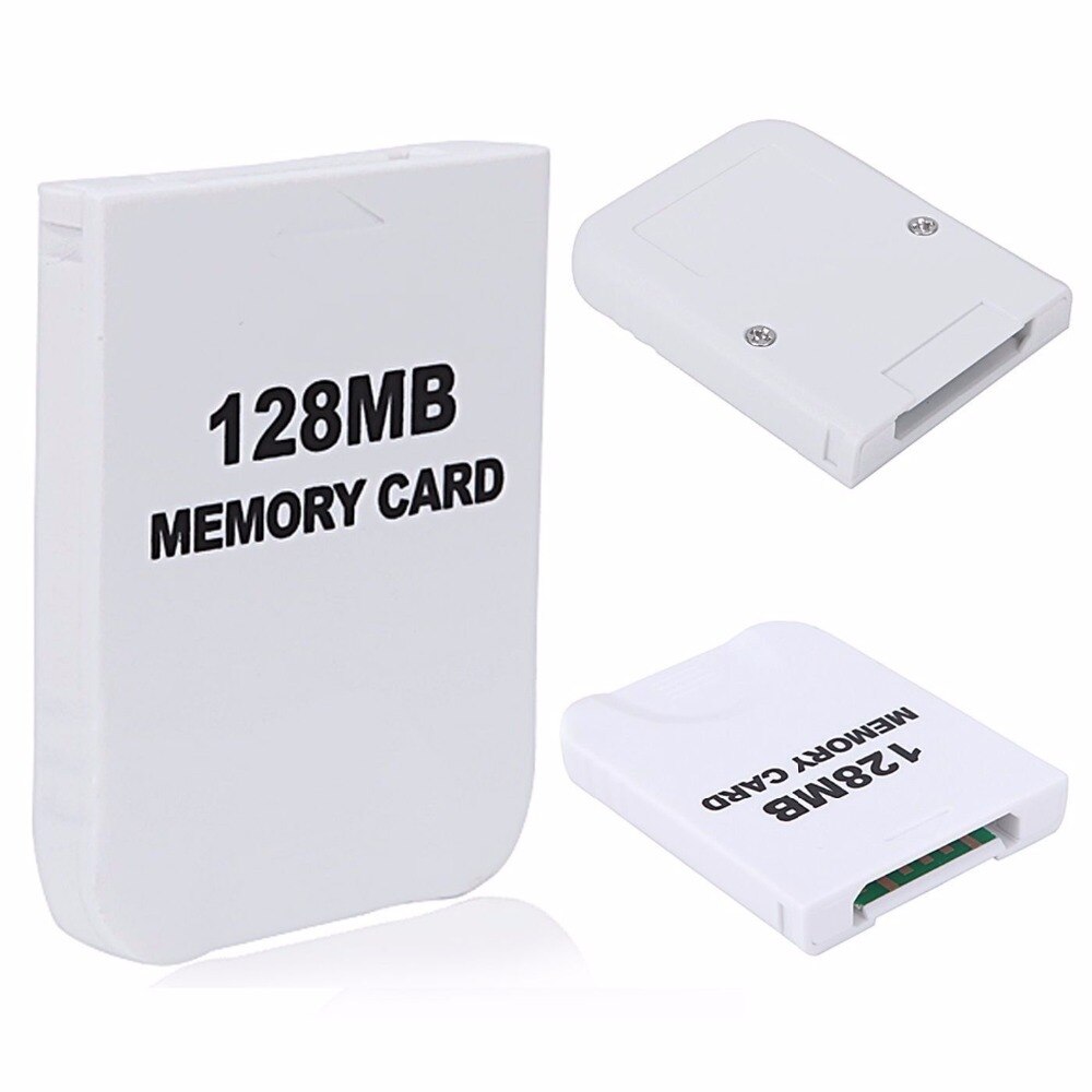 4 Mb 8 Mb 16 Mb 32 Mb 64 Mb 128 Mb 256 Mb 512 Mb Memory Storage Card Voor nintend Wii Console Gamecube Gc N Gc Game Card Sparen Saver Wit