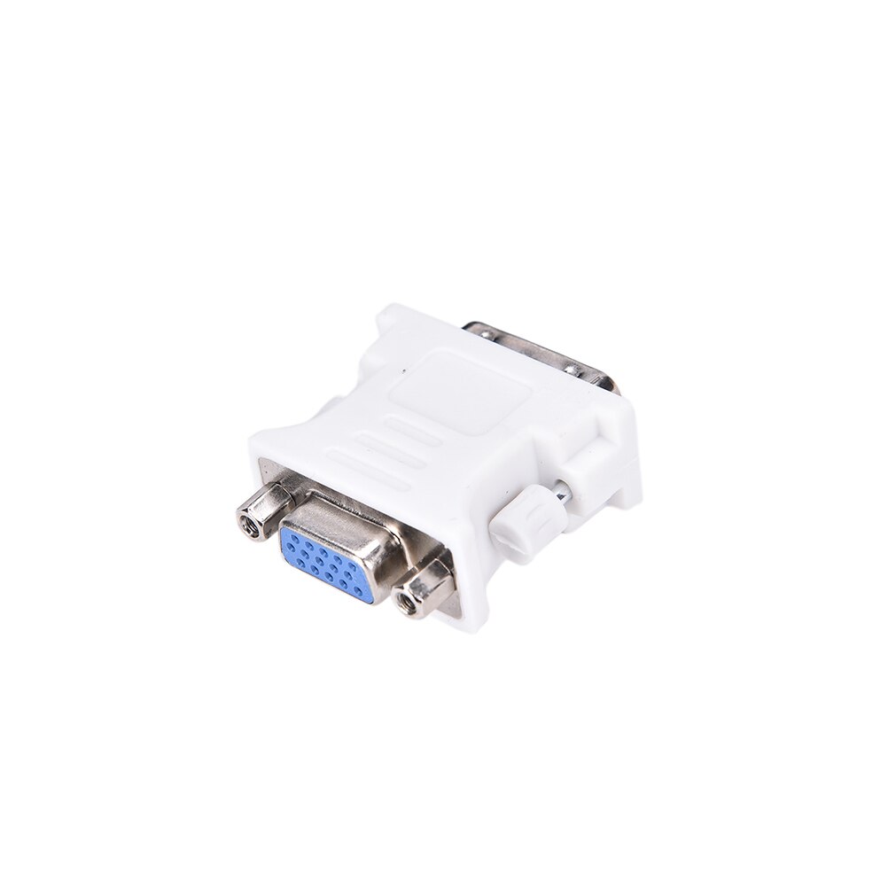 1pc DVI D Male To VGA Female Socket Adapter Converter VGA To DVI/24+1 Pin Male To VGA Female Adapter Converter