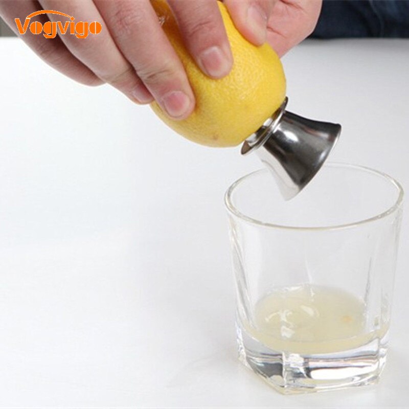 VOGVIGO Mini Juicer Handheld Sap Maker Rvs Manual Squeezer Pers voor Oranje Citroen Citrus Thuis Portable Gebruik