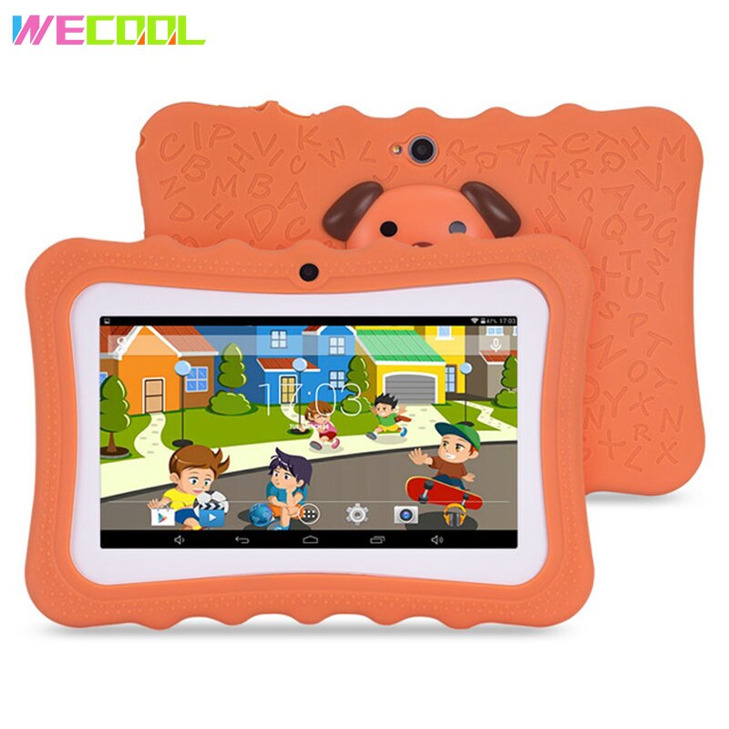 Wocool A61 Tablet PC para niños 7 pulgadas Android Tablet Quad Core 8GB 1024x600 pantalla niños educación juegos Xmax de Cumpleaños PAD