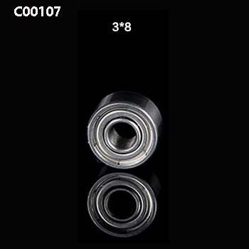 Tideway lagerstaal voor houtbewerking, trimbit 1/4 1/2 lager voor rechte frees, cnc-gereedschapsaccessoires: C00107