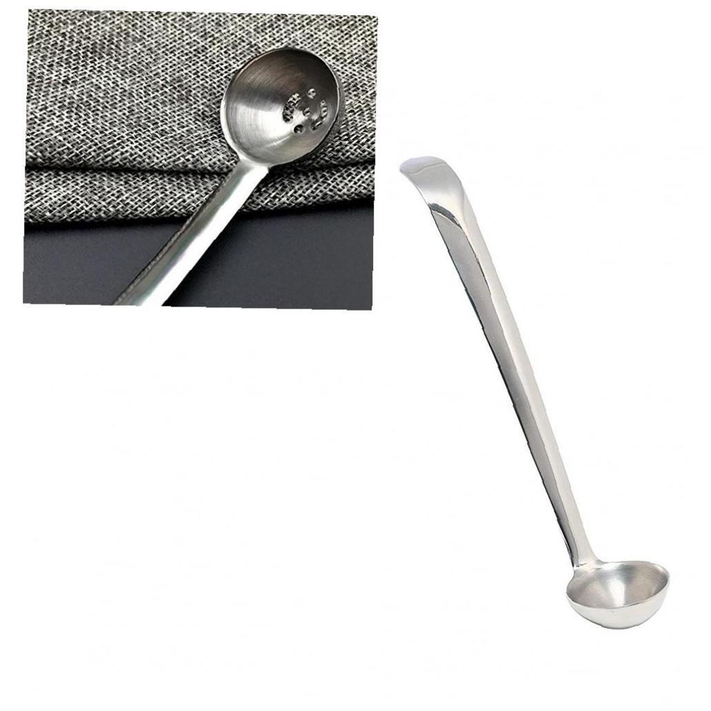 Edelstahl Olive Löffel Kirsche Löffel Mit Ablauf See Marmelade Schlitz Löffel Glas Portion Werkzeuge