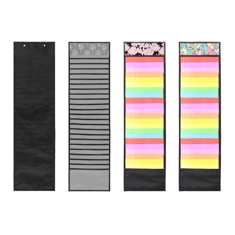 448B Craft Vinyl Storage Rack Vinyl Roll Storage Rack Hanging Organizer Storage with 47 Roll Compartments Heat Transfer Paper