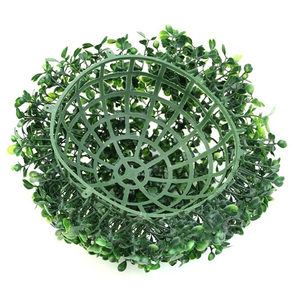 Artificial Plant Ball Tree 10/15/20/25/30cm Green Plant Ball Boxwood Wedding Event Home Outdoor Decoration