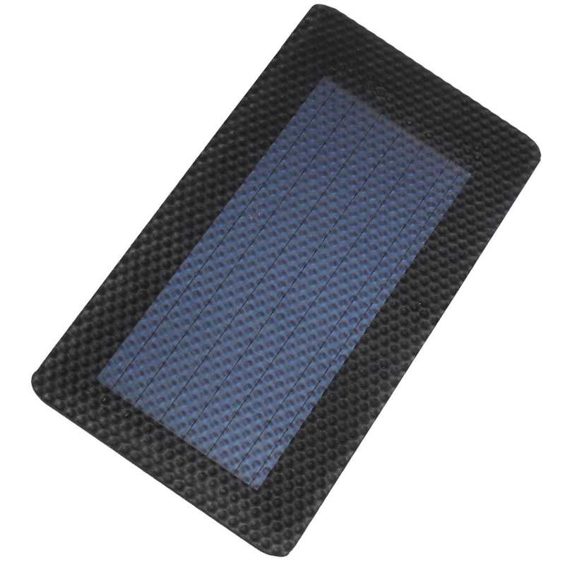 Panel Solar de silicio amorfo, 12x6cm, 2V, 0,3 W, película fina Solar, Flexible, dispositivos de baja potencia de celda pequeña