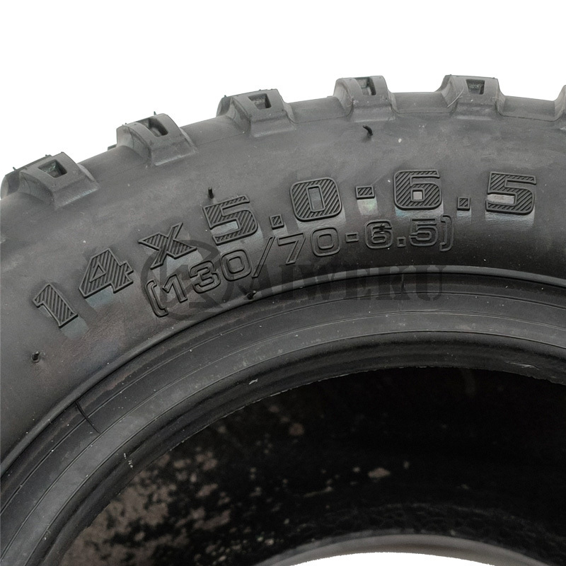 14 Inch Electric Scooter Tubeless Tire 14X5.0-6.5 130/70-6.5 for FLJ K6 E2 K14 Electric Scooter Good Replacement Parts