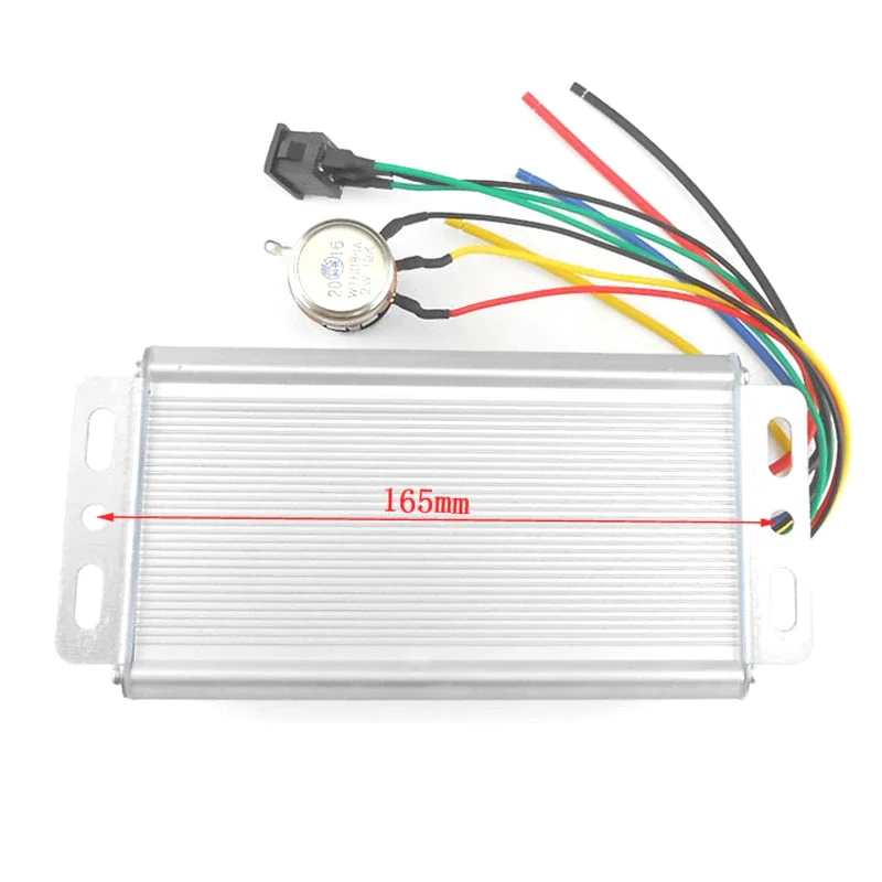 Contrôleur de vitesse de moteur haute puissance 4000W 12V-60V DC 70A, commande PWM réversible, interrupteur avant et arrière