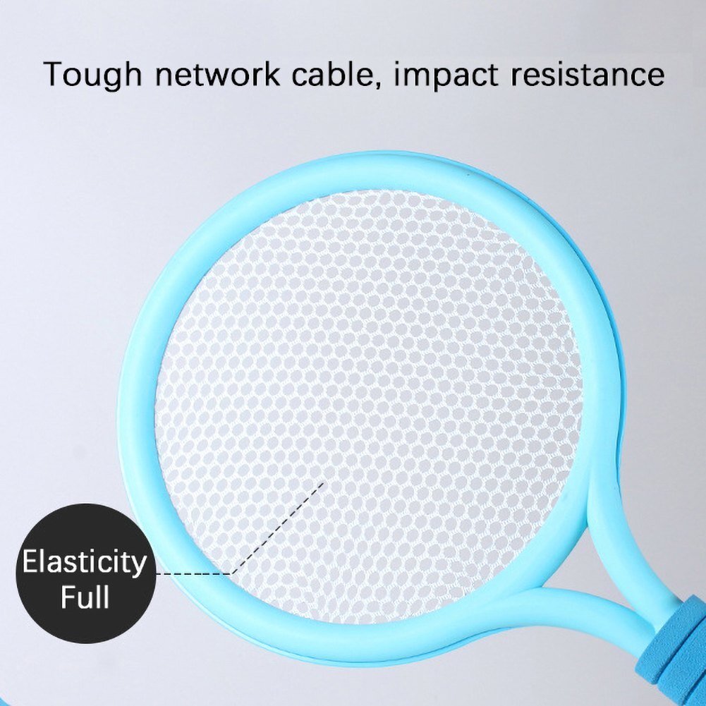 Plastic Racquet Tennis Rackets with Balls Outdoor Sport School Boby Kids Training Practice Rackets Outdoor Indoor Play