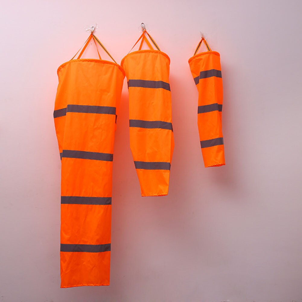 Outdoor Windsock Sock Bag Wind Direction Measurement Tool with Reflective Belt Windsock Sock Bag Wind Direction Measurement Tool