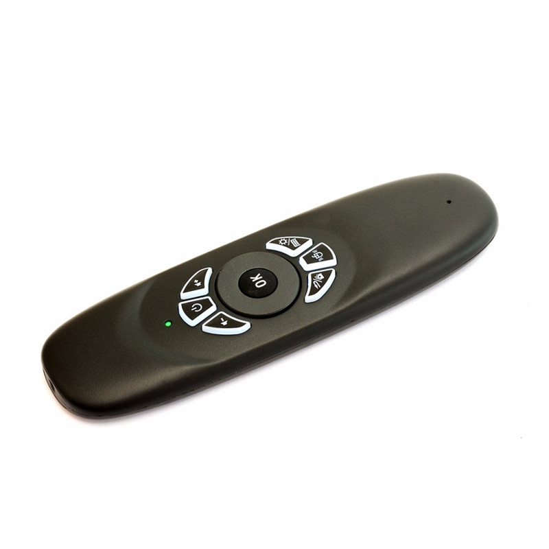 C120 2.4G Gyroscoop Air Mouse Mini Wireless Keyboard Rusland Engels Voor Android Smart Tv Box Pc Windows Mac Remote controle