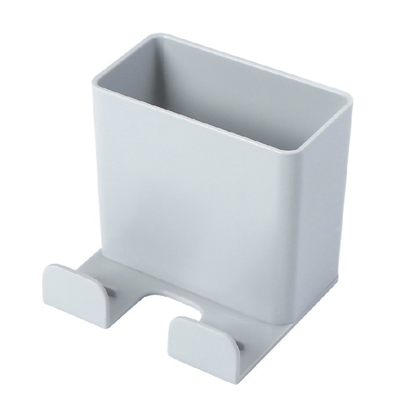 Remote Control Holder Organiser Storage Caddy Smart TV Holder Home Wall Mount S7 #5: gray