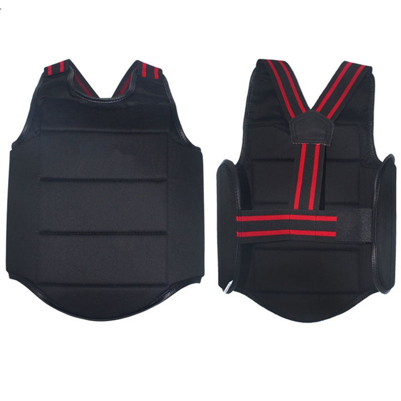 Protector de pecho para niños y adultos YS02 de Taekwondo, chaleco para Karate, boxeo, Karate, Protector de pechos, equipo de protección para el pecho y Karate