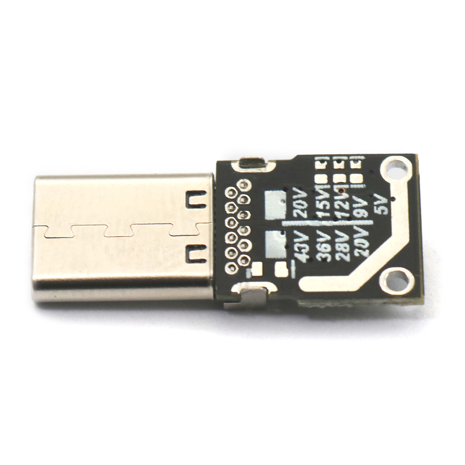 PD3.1 140W 5A TYPE-C Decoy Spannungsauslöser-Adapteranschluss QC4 Laden Laden Notebook PD QC auf DC 5V 9V 12V 15V 20V 28V