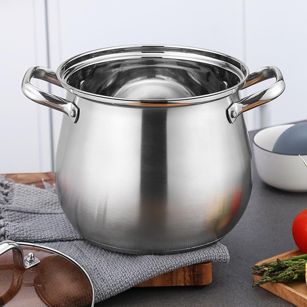 Jarra de leche de acero inoxidable para sopa, sartén para sopa, utensilios de cocina, sopas, ollas de Gas, Caldera, utensilios de cocina