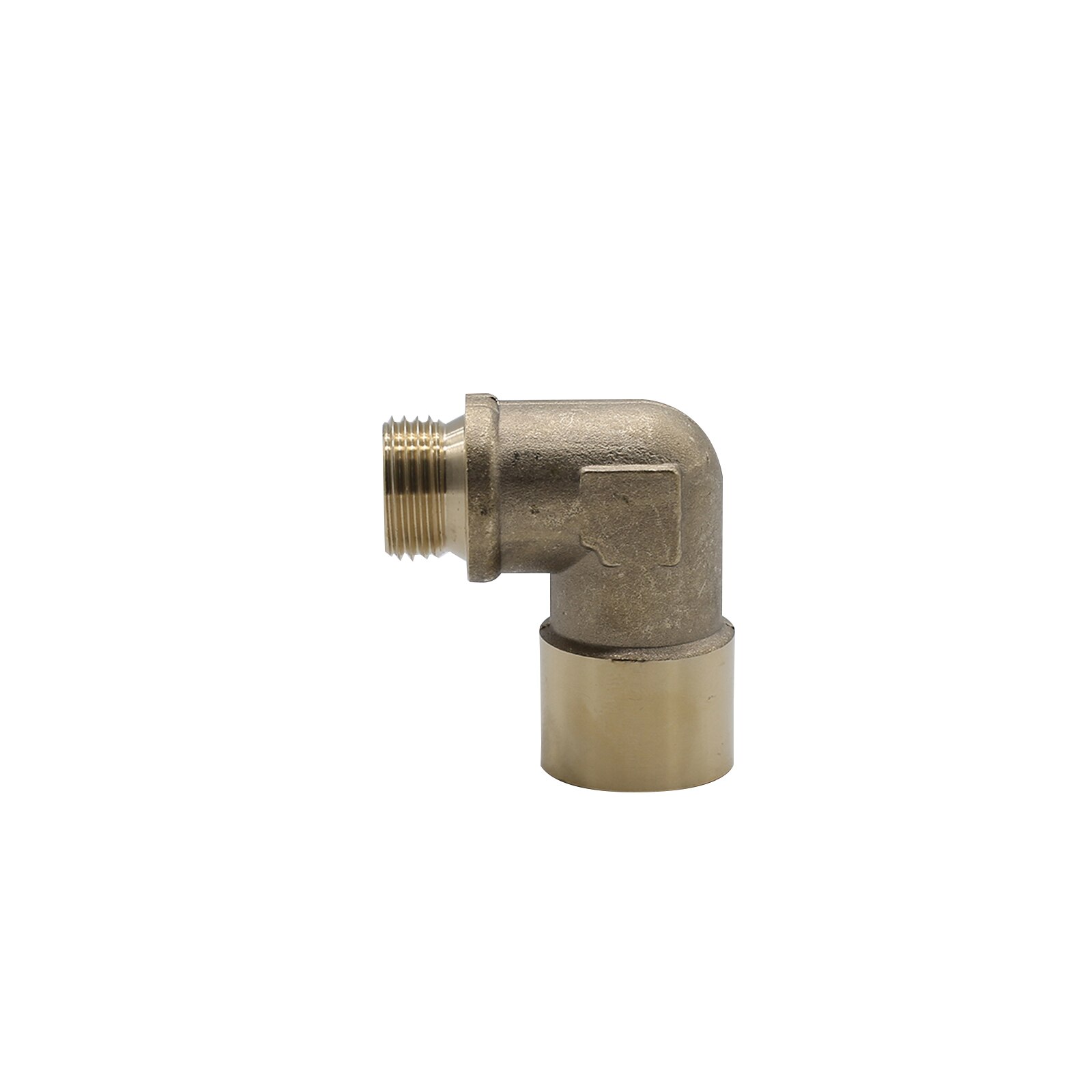 AOZBZ Car Oxygen Sensor Extender Brass Adjustable 90 Degree Angled Bung With Extension Spacer Right Angle Extender for Vehicle