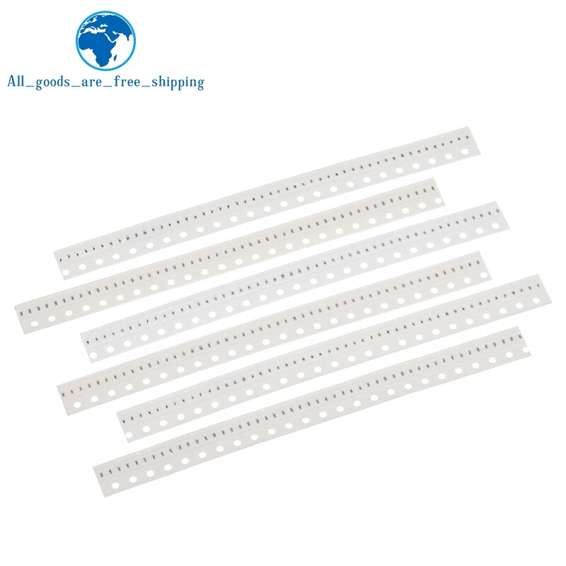 0402 Smd Keramische Condensator Diverse Kit 1pF ~ 10Uf 50 Waarden * 50 Stuks = 2500Pcs Chip Keramische condensator Monsters Ki