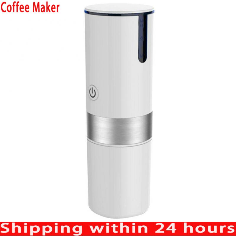 Mini Koffiezetapparaat Automatische Koffiezetapparaat Draagbare Espresso Koffiezetapparaat Handheld Elektrische Usb Coffee Cup Voor Reizen