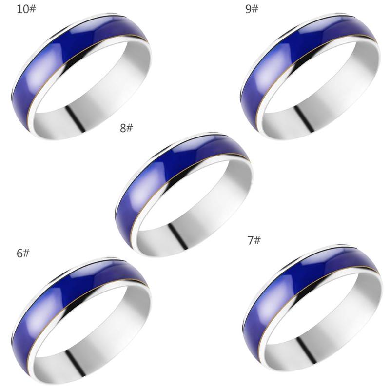Mood Ring Color Change Emotion Feeling Mood Ring Changeable Temperature Ring for Men Women Dropshiping anillos pierscionki