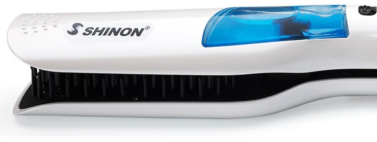 Steam Hair Straightening Ceramic Vapor Heating Flat Iron Steampod Salon Styling Tool Wet hairstyler