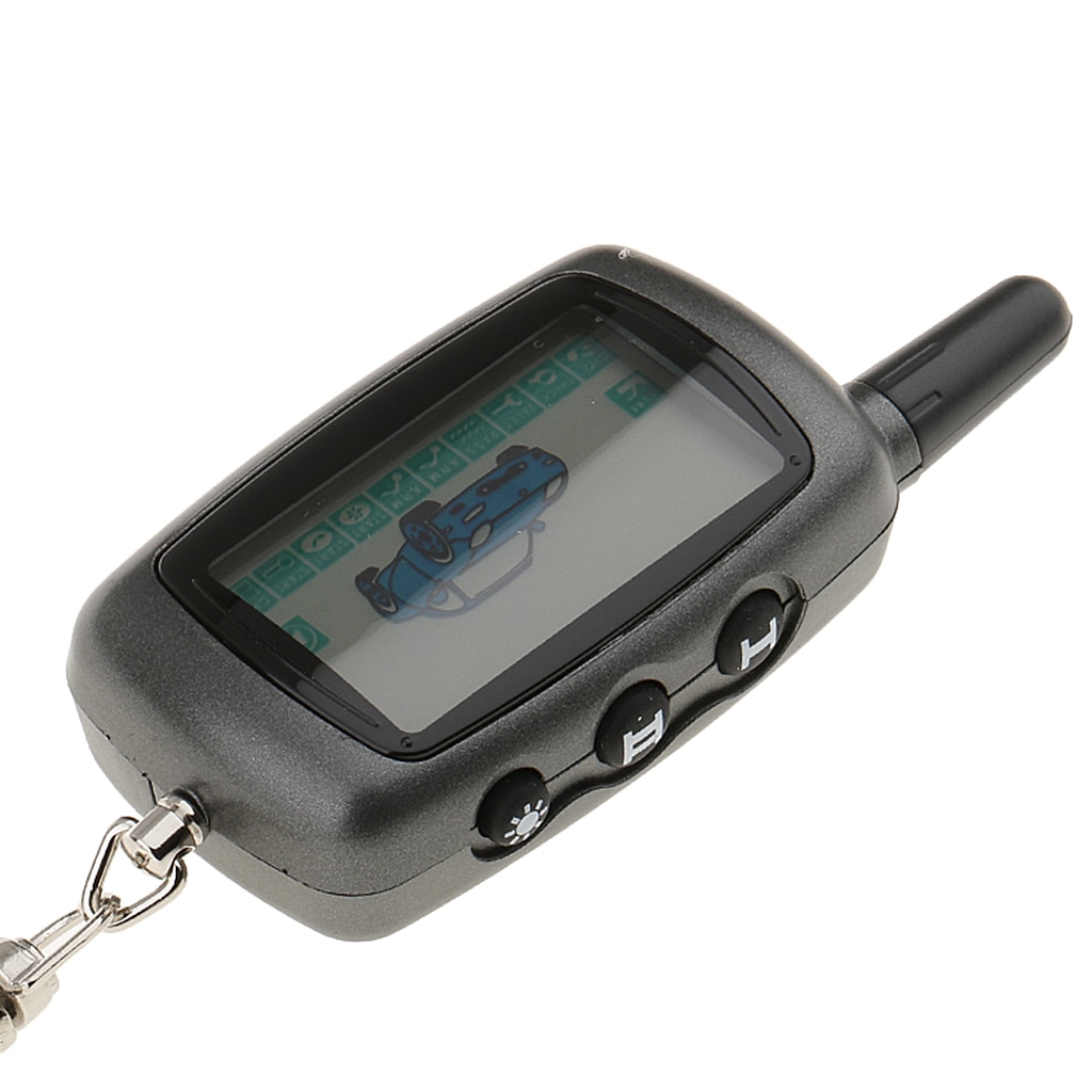 Replacement Remote Control Car Alarm System Keychain for StarLine A9 LCD