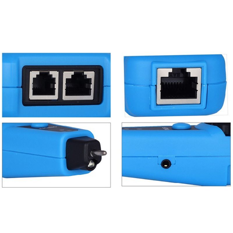 katt 5 katt 6 metalltråd sporer lan tester  rj11 telefonlinje  rj45 ethernetkabeldetektor til kontroll av kollasjonskontinuitet