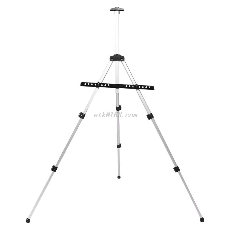 Portable Adjustable Aluminum Artist Easel Sketch Painting Drawing Display Stand With Bag