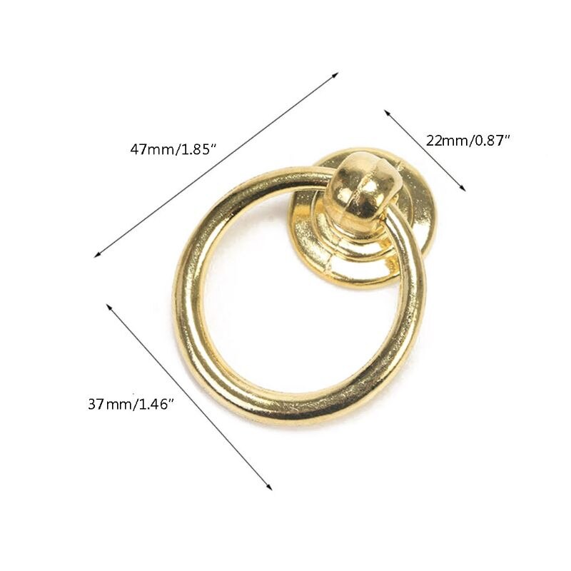 Antique Furniture Handles Drawer Cabinet Door Knobs Pull Handles Retro Decor AXYC