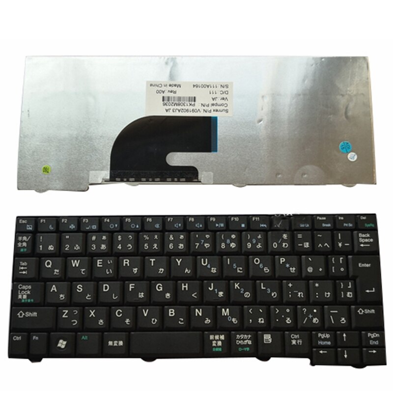 Us/Ru/Jp Laptop Toetsenbord Voor Acer Aspire ZG5 ZG6 ZG8 ZA8 D150 D210 D250 A110 A150 A150L ZA8 ZG8 KAV60 EM250: JP Black