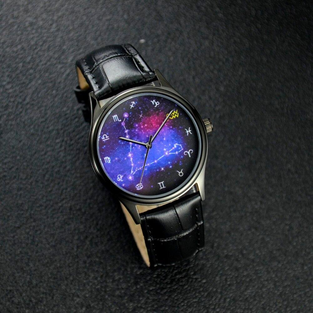 Constellation in Sky Watch (Aquarius) Women Watch Men Watch Worldwide Welcome