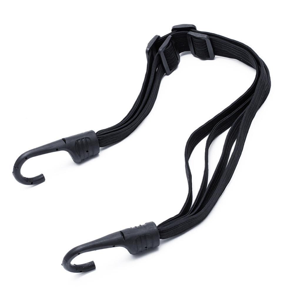 2 Haken Motorfietsen Moto Sterkte Intrekbare Helm Riem Bagage Elastisch Touw L2K4: Default Title