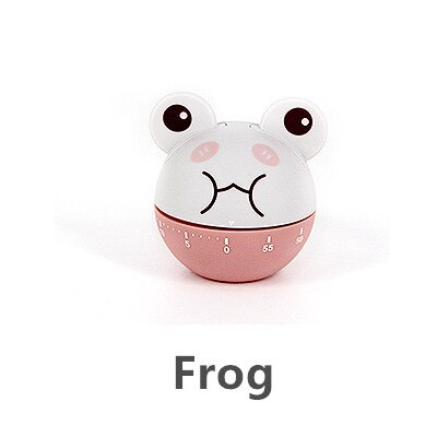 Animal Shaped Kitchen Timers Gadgets Reminder Alarm Clock Kitchen Accessories Helper Timers 60 Minutes Bell For Cooking Frying: Frog