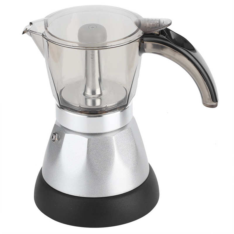 3 Cup 150Ml Draagbare Aluminium Koffiezetapparaat Koffie Pot Voor Office Home Us 120V Elektrische Koffiezetapparaat