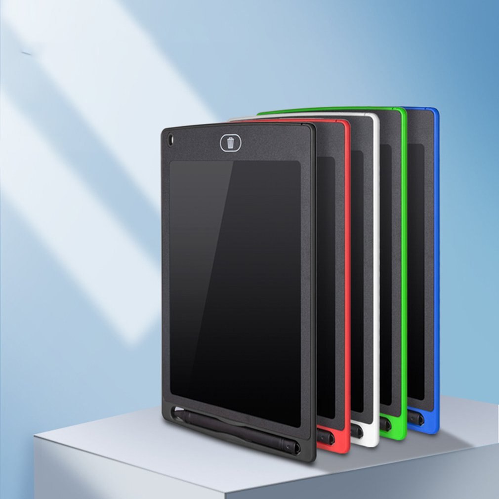 Tablero LCD de escritura a mano para niños, pizarra electrónica de dibujo de 8,5 pulgadas con luz