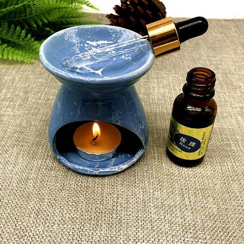 Vela horno de aromaterapia lámpara de aromaterapia horno de aceite esencial quemador romántico para el hogar decoración del hogar