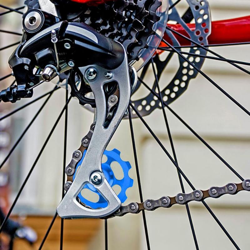 11t cykel bagskifter mtb mountainbike guide rulle jockey hjul keramisk leje aluminiumslegering cykeltilbehør