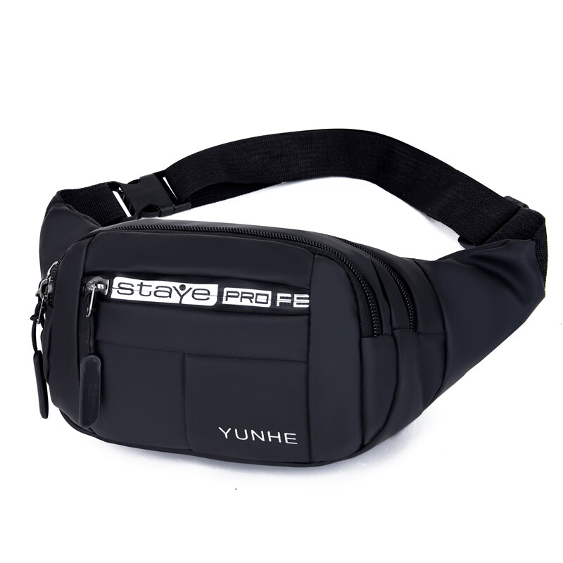 Men Women Waist Hip Belt Bag Purse Pouch Travel Sport Bum Bag Fanny Pack: M