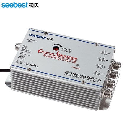 RF Low Noise Signaalversterker, High Gain LNA Low Noise RF Versterker Breedband (1-3000 MHz Gain: 20DB) Voedingsspanning 12 V DC