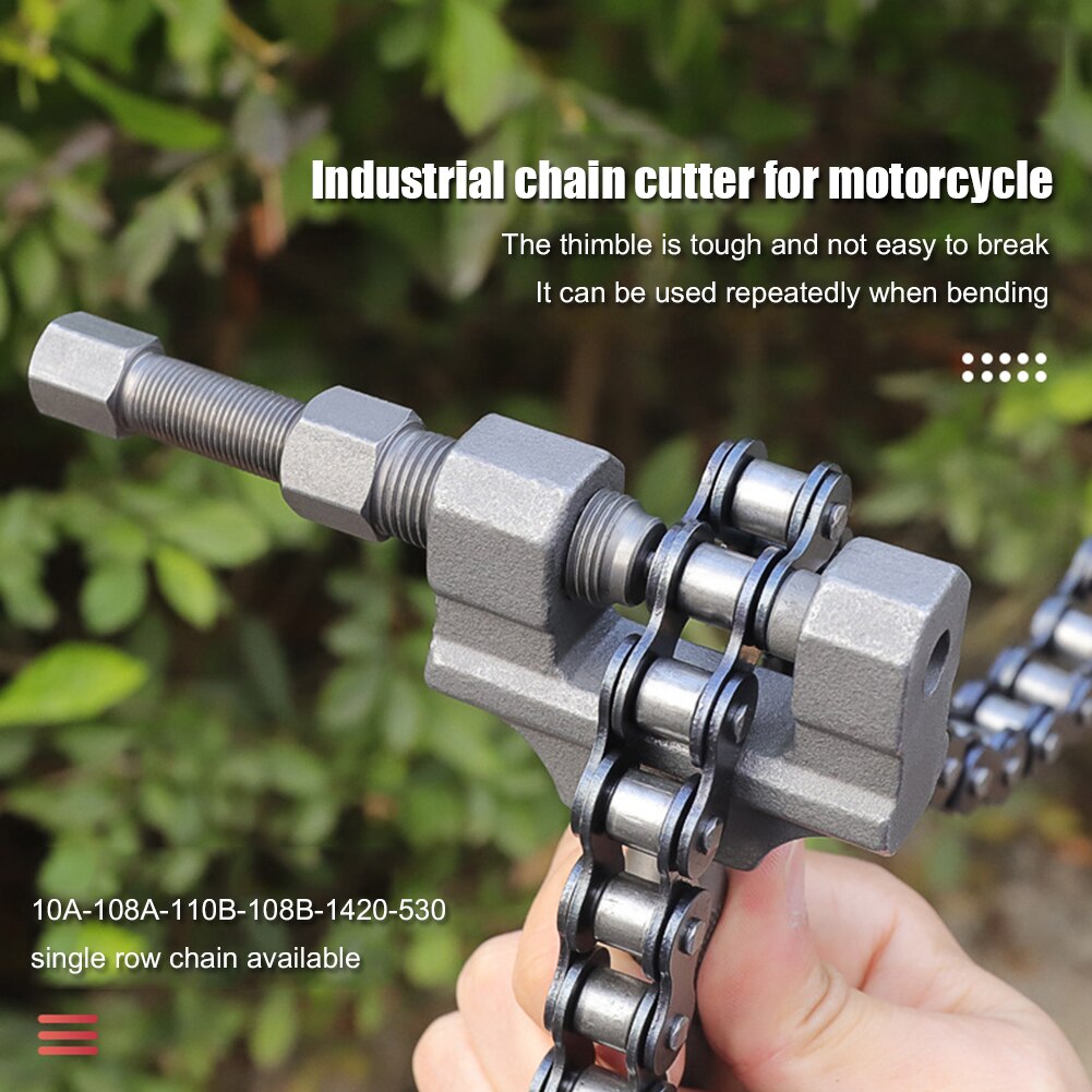 Motorfiets Keten Breaker Link Removal Splitter Chain Cutter Klinken Tool Chain Breaker Remover Puller Tool Motorfiets Accessoire