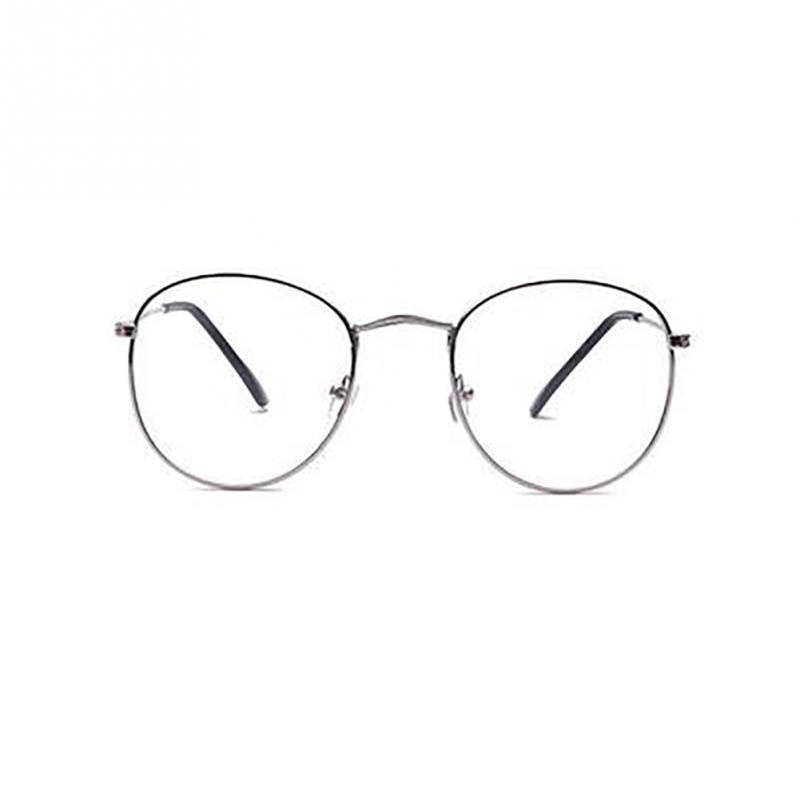 Unisex klassieke gouden metalen montuurbril voor dames en heren, klassieke vintage optische leesbril