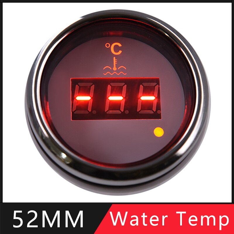Autometer Sport-Comp 52mm 40-120 Degree Short Sweep Electronic Water Temperature Gauge