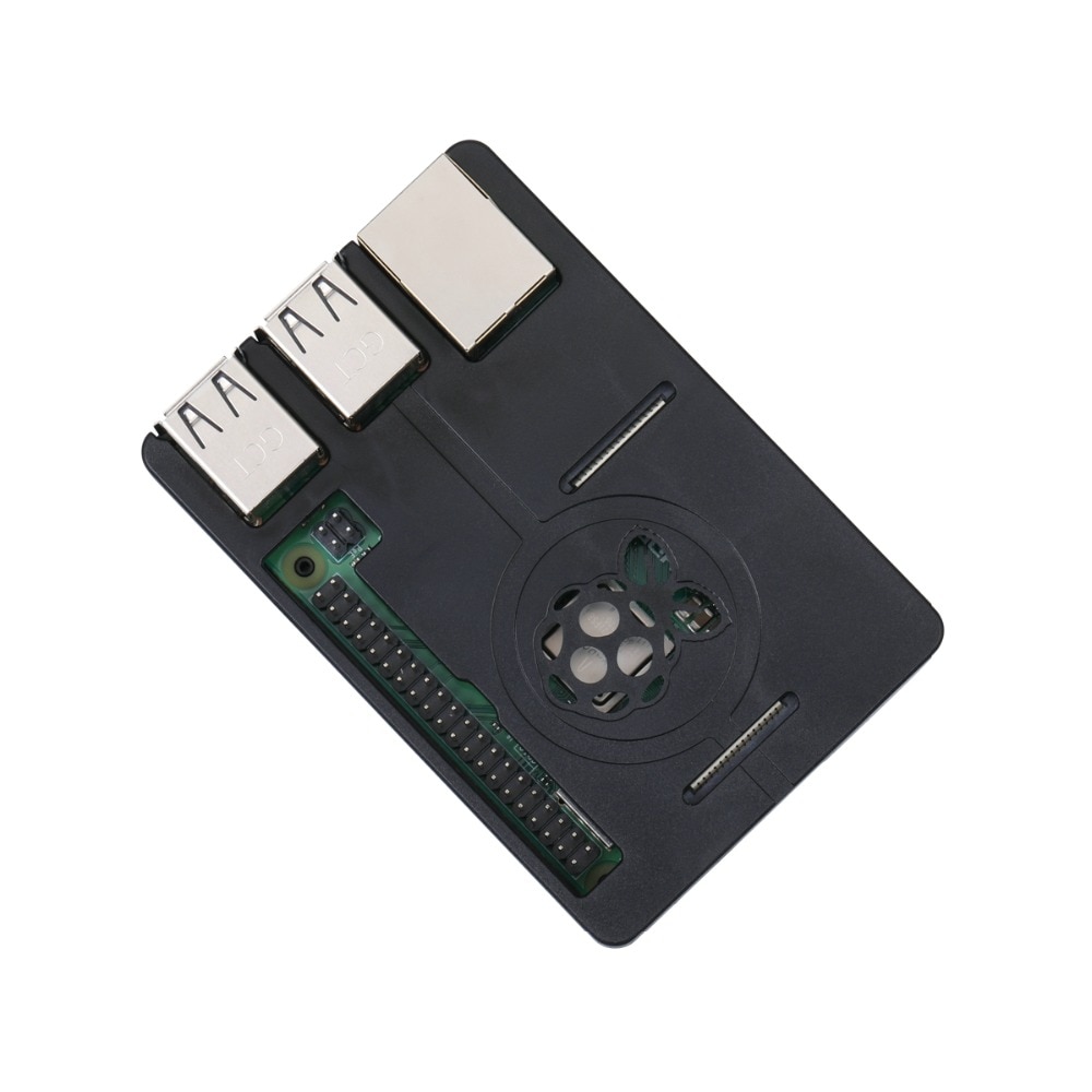 Raspberry Pi 3 Model B Plus ABS Case Zwart Witte Doos ultradunne Shell voor RPI 3 Model B + behuizing met