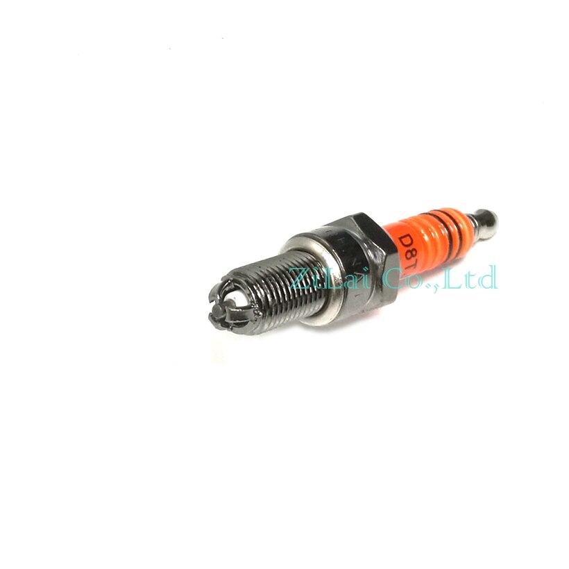 10 stuks bougie  d8tc voor motorfiets crossmotor atv quad motard bromfiets buggy scooter motocross drie-elektrode