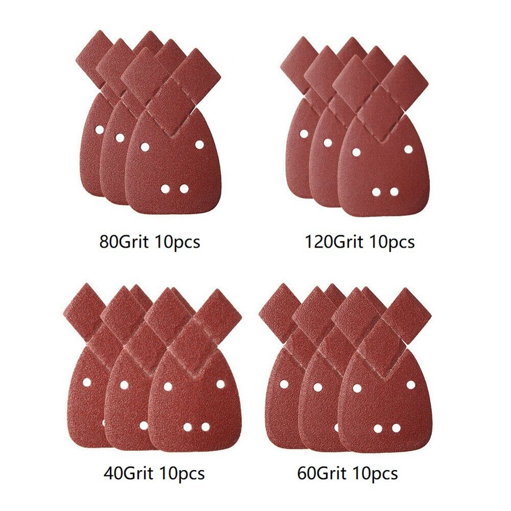 Mouse Sanding Sheets Detail Fit for Black and Decker Palm 40 -120 Grit: Yellow