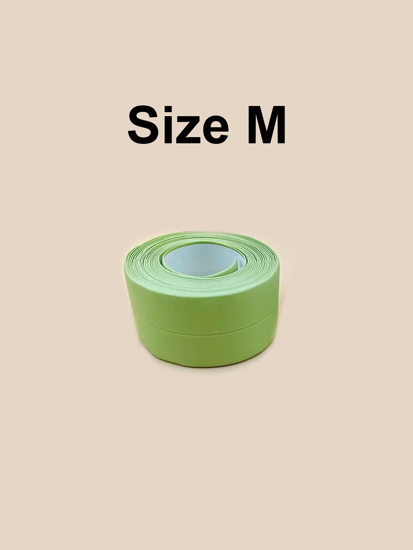 Shower Bath Sealing Tape Strips Pvc Self Adhesive Waterproof Wall Sticker for Bathroom Kitchen Seal Caulk Strip Sink Mold Proof: green