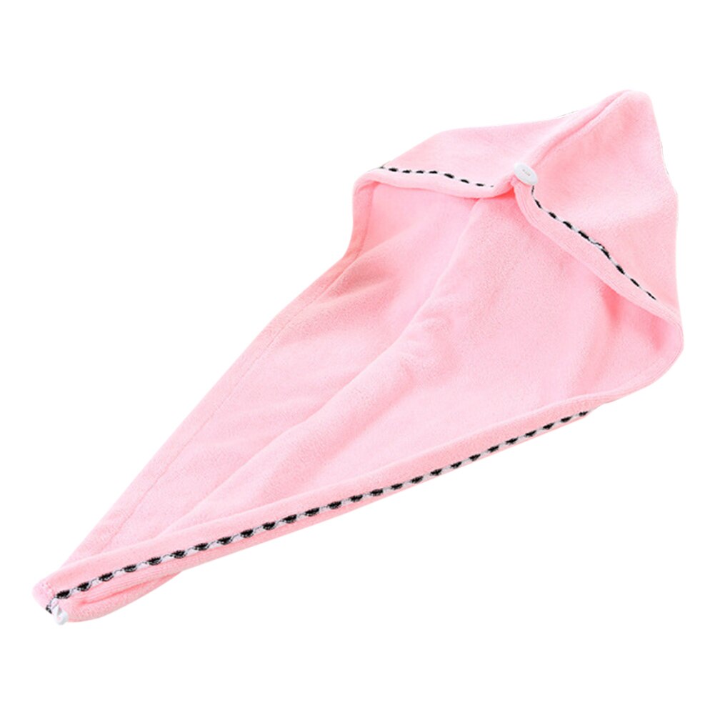 Bouchon de serviette de bain microfibre cheveux séchage enveloppement serviette chapeau Super absorbant Fiber séchage rapide torsion tête serviette pour cheveux humides: LPK
