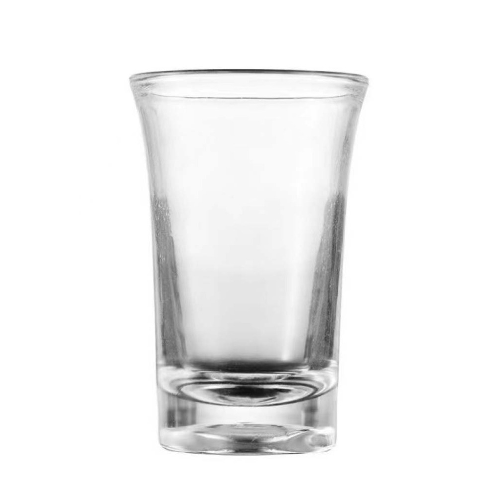 10pcs Commercial 35ml Shot Glass Unbreakable Plastic Vodka Cup Colorful Small Capacity Liquor Glass KTV: Clear