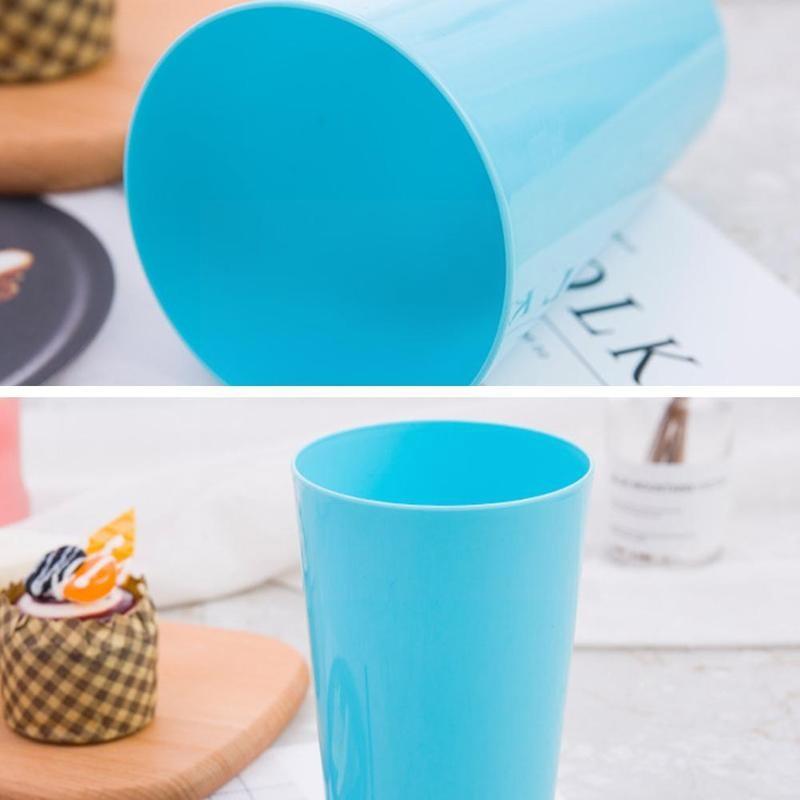 Wide-mouth Cup Picnic Tourism Plastic Cups Mug Candy Color Cup Cups W4N6 Drinking Water Battle Kids Children Plastic R3R1