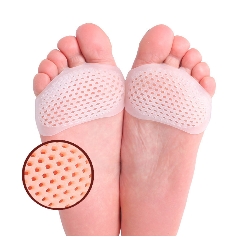 Soletta in gel di silicone avampiede solette per scarpe tacco contralto soletta ortopedica morbida protezione antiscivolo per i piedi cuscini per i piedi sollievo dal dolore: Viola